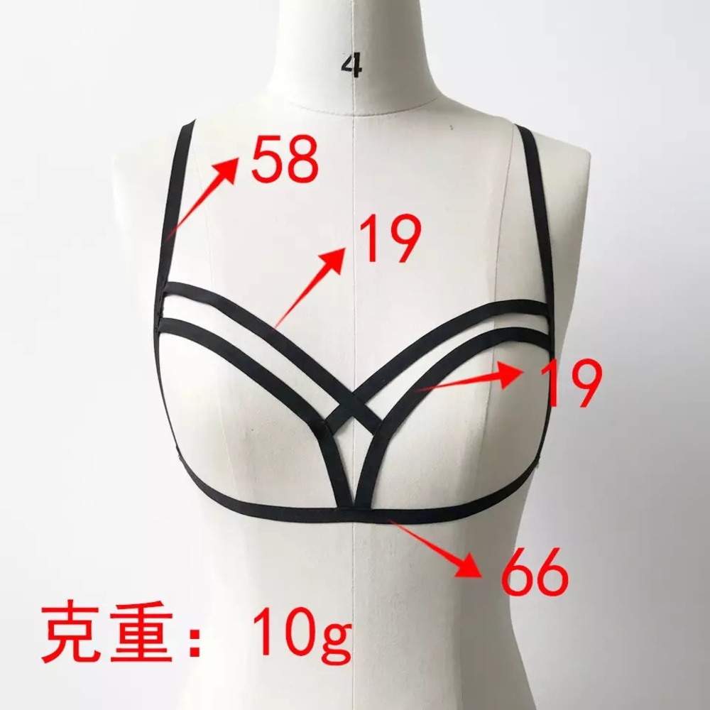 Women Bondage Body Harness Lingerie Belt - Picture 5 of 5